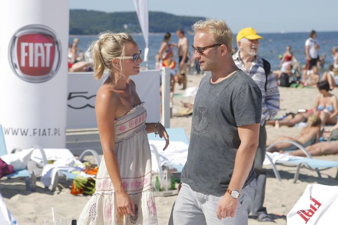 Kaja Środka i Borys Szyc