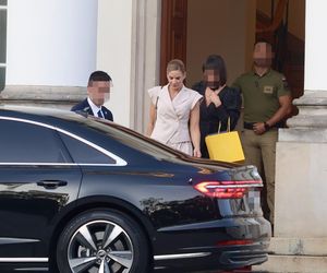 Rodzina Nawrockich przyłapana pod Belwederem! Gdzie pojechali? 