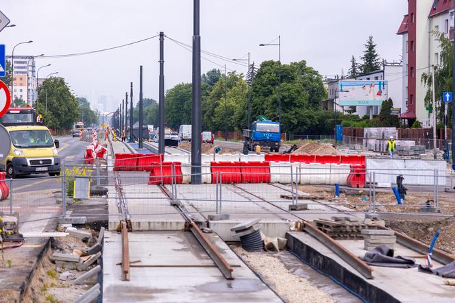 Budowa tramwaju do Wilanowa w Warszawie