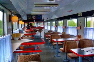 Przedział gastronomiczny w Pendolino