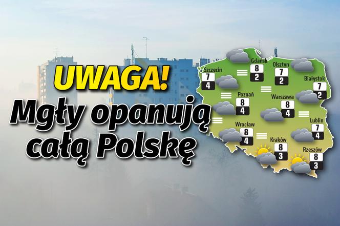 Mgły w Polsce. Prognoza pogody na wtorek (10.11.2020)