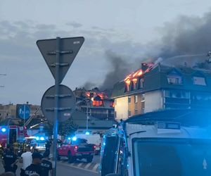 Pożar w Ząbkach (3.07.2025)
