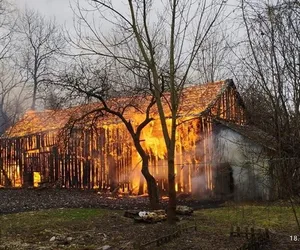 W Nakle spłonęła stodoła. Na szczęście nikt nie ucierpiał 