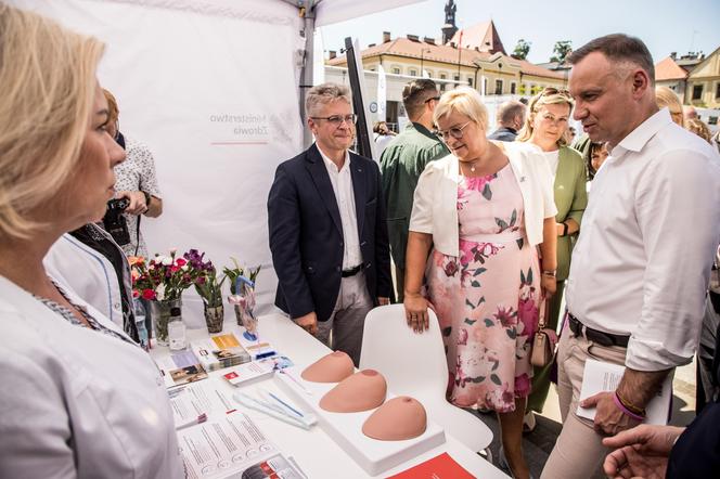 Andrzej Duda z niezapowiedzianą wizytą w Bochni