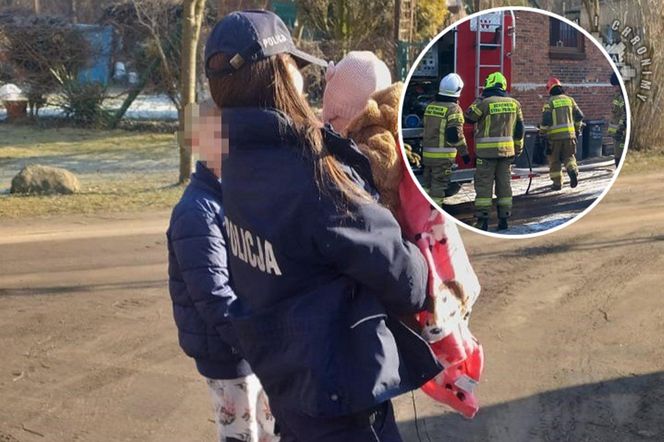 Pilna ewakuacja domu wielorodzinnego. Dzieci zawiadomiły służby o pożarze