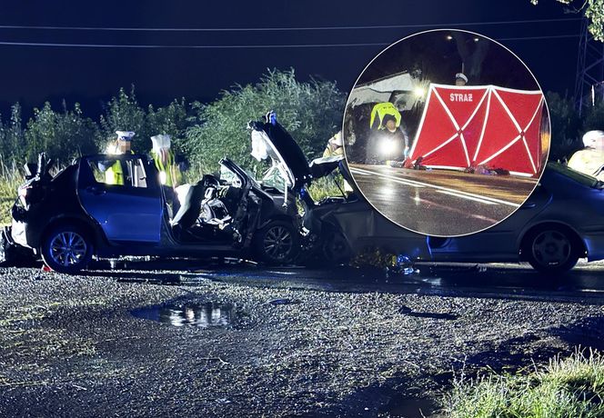 Tragedia na drodze. Jedna osoba nie żyje, pięć rannych. W akcji śmigłowiec LPR