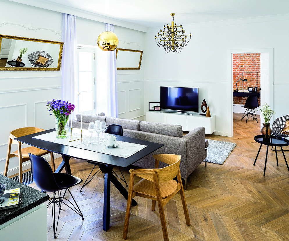 Salon z jadalnią