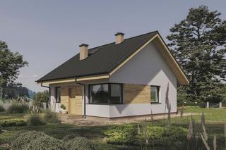 Projekt domu Ładny z katalogu Muratora - wizualizacje, plany, rysunki