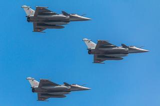 Samoloty Rafale i F-15