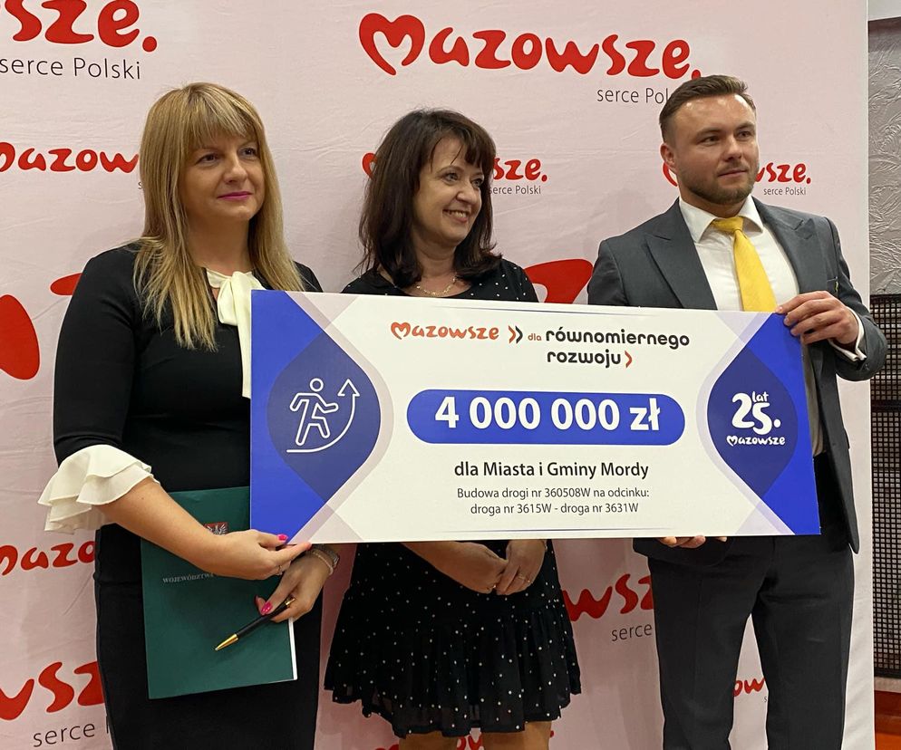 Mordy wyremontują drogi za ponad 4 miliony zł