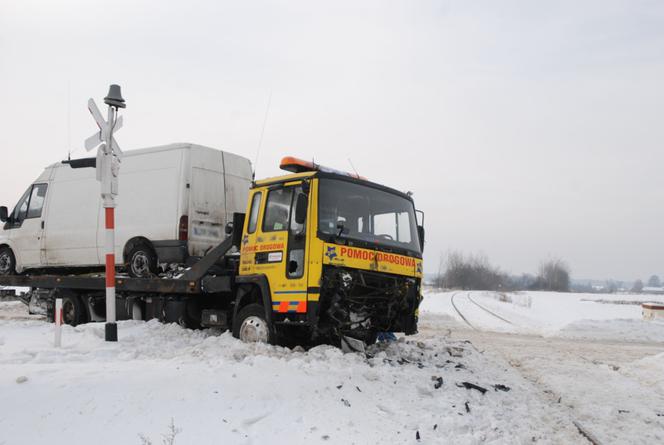 Lubelskie: Jechali wprost pod pociąg