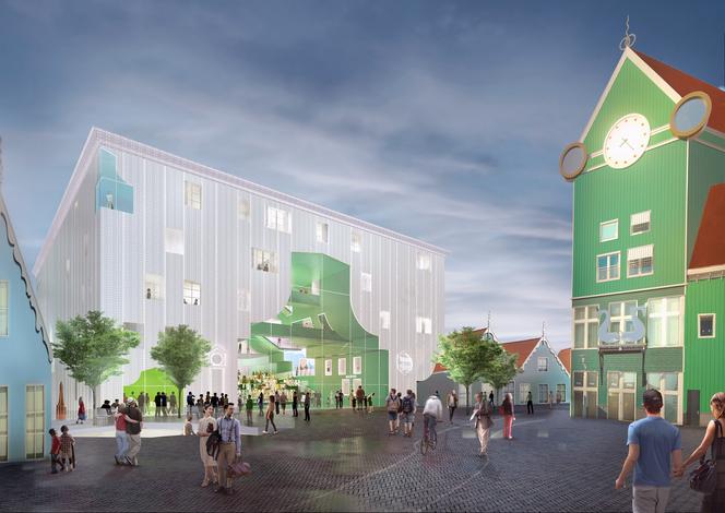 Centrum kulturalne Zaanstad projektu MVRDV