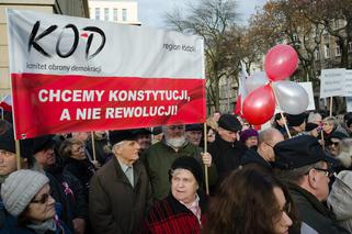 Manifestacja KOD - Łódź