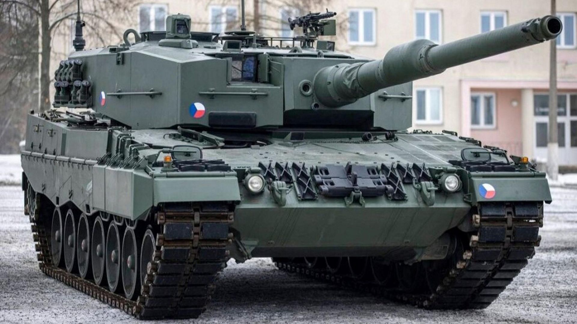 Czeskie czołgi Leopard 2A4