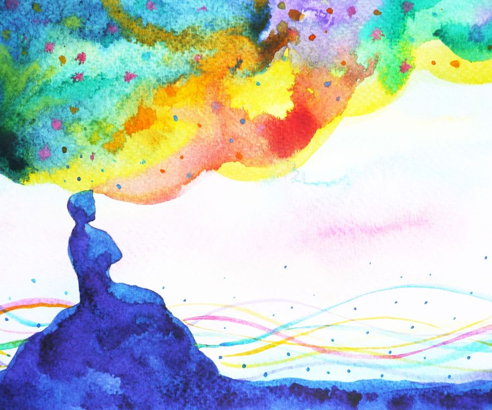 Świadomość często porównuje się do pływającej w wodzie góry lodowej.