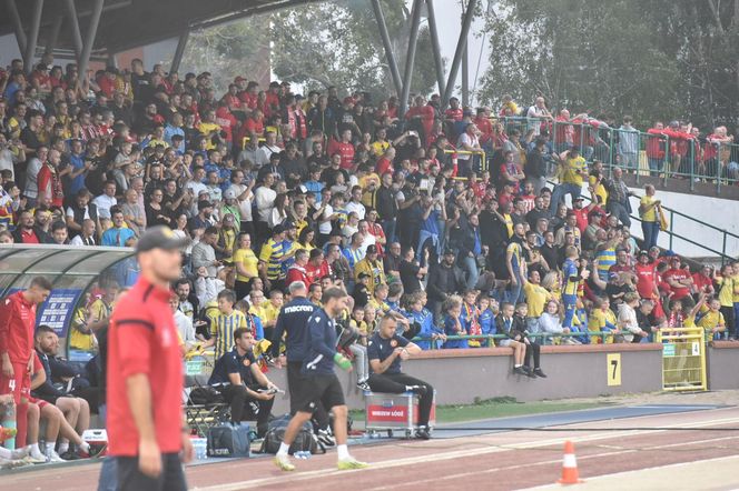 Elana Toruń - Widzew Łódź, zdjęcia z meczu 1/32 Fortuna Pucharu Polski. Święto kibiców przy ul. Bema