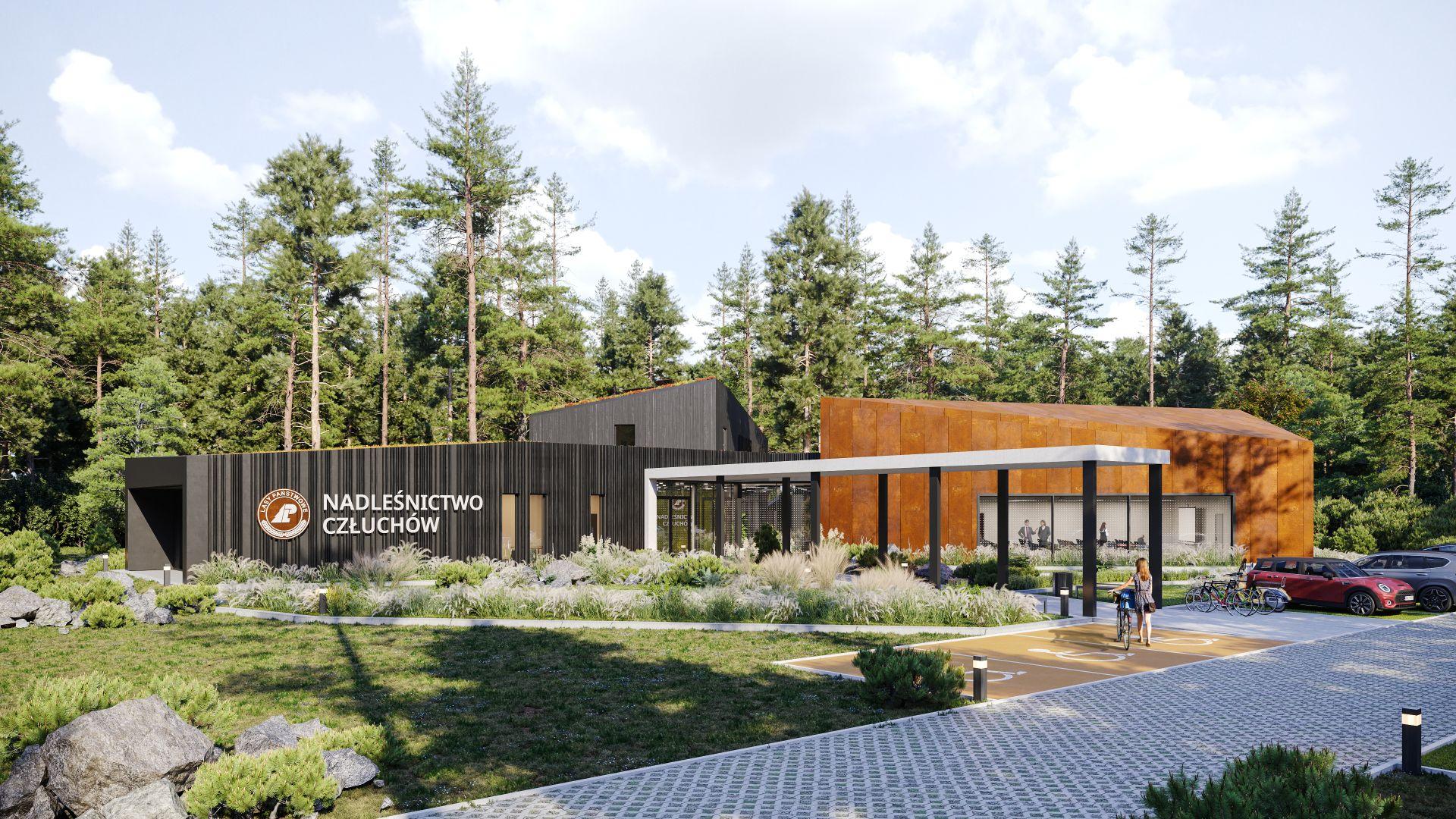Nowa siedziba Nadleśnictwa Człuchów