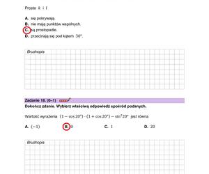 Matura próbna 2023: Matematyka. Oficjalne odpowiedzi CKE