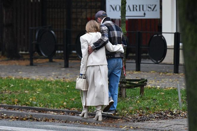 Agnieszka Kaczorowska i Marcin Rogacewicz z sądu do knajpy