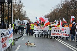 Plantatorzy tytoniu protestowali w Warszawie. Bruksela nie będzie nam orać pola