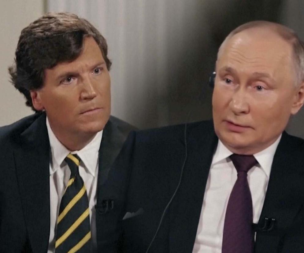 Putin wyznaje: Nie miałem za dużo satysfakcji. Strasznie narzeka na wywiad z Carlsonem