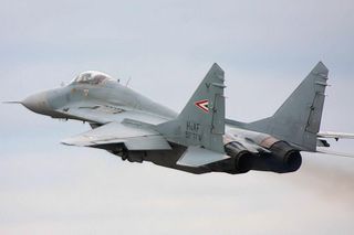Tajemnicza kradzież części do MiG-29 na Wegrzech