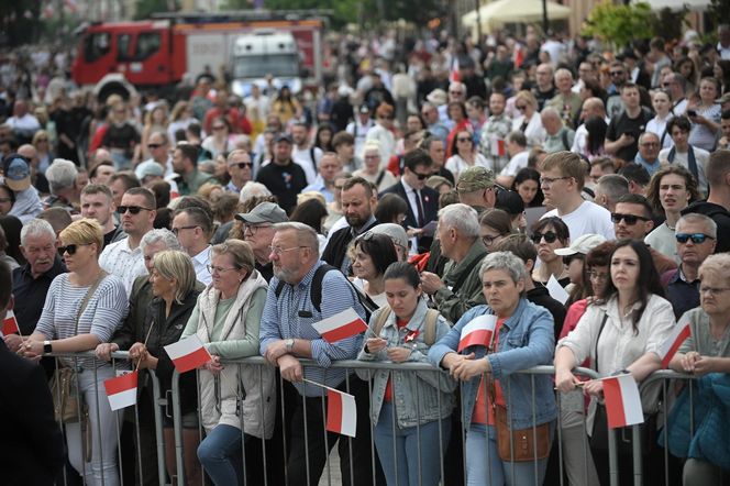 Uroczystości na pl. Zamkowym w Warszawie (3.05.2025)