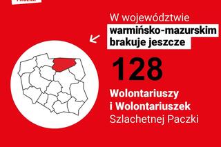 Szlachetna Paczka szuka jeszcze 128 wolontariuszy w warmińsko-mazurskim