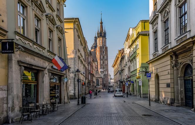 Bazylika Mariacka i ul. Floriańska