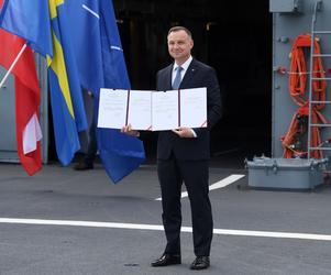 Prezydent Andrzej Duda w Gdyni