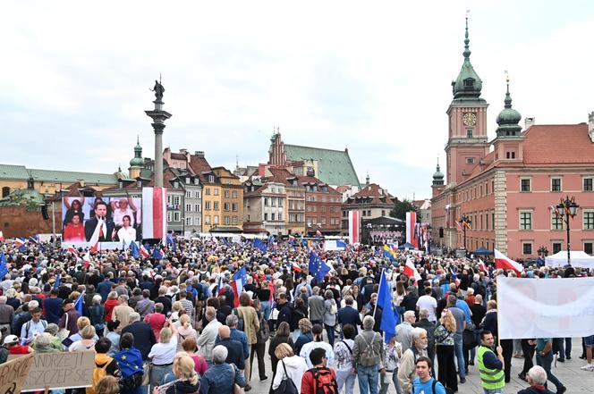 Wiec Donalda Tuska 4 czerwca w Warszawie