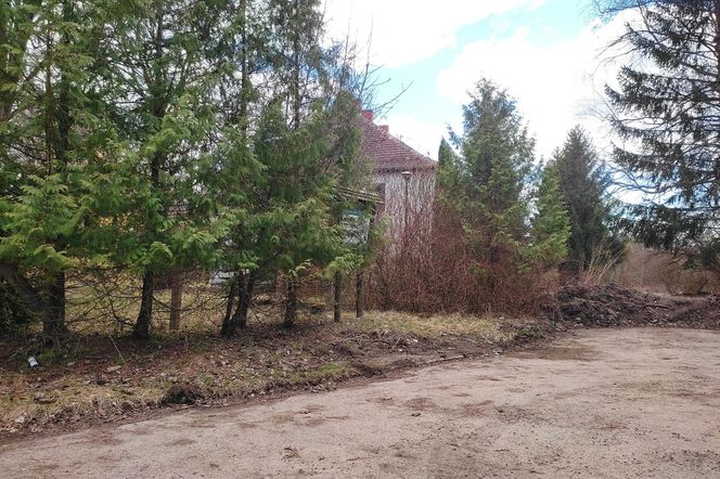 Opuszczona miejscowość Kłomino