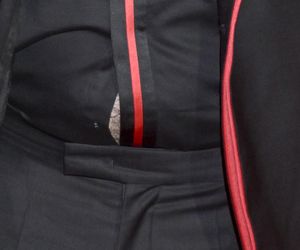 Tomasz Kot zaliczył wpadkę na Balu Legii