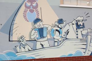 Na Osowej Górze w Bydgoszczy powstał mural inspirowany życiem mieszkańców [ZDJĘCIA]