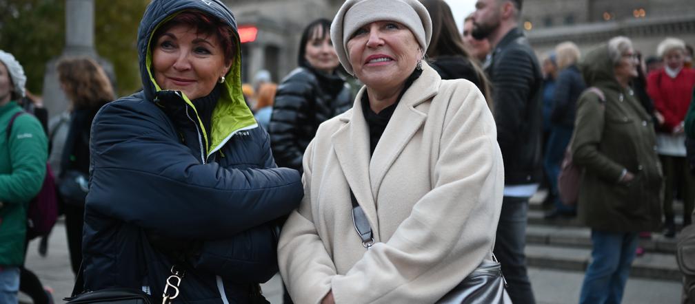 Kwaśniewska i Janda uczciły pamięć tragicznie zmarłego demonstranta