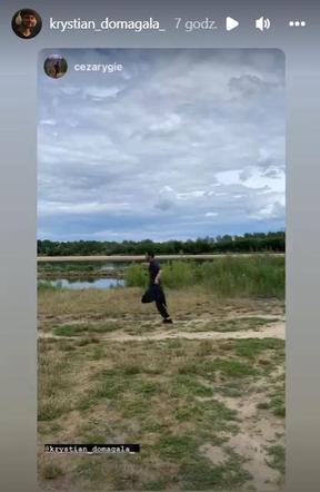 M jak miłość na planie. Mateusz (Krystian Domagała)