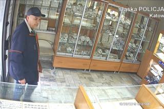 Katowice: Złodziej biżuterii poszukiwany przez policję. Skradł paletę o wartości 40 tys. złotych!