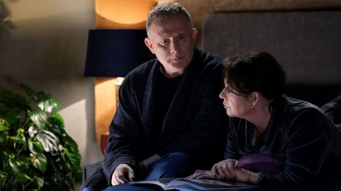 M jak miłość odc. 1873. Artur Rogowski (Robert Moskwa), Marysia (Małgorzata Pieńkowska)