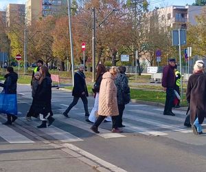 1 listopada na Cmentarzu Centralnym w Szczecinie