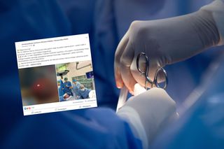 Magiczna kula? Nie, to ciężarna macica. Niezwykła operacja w Warszawie
