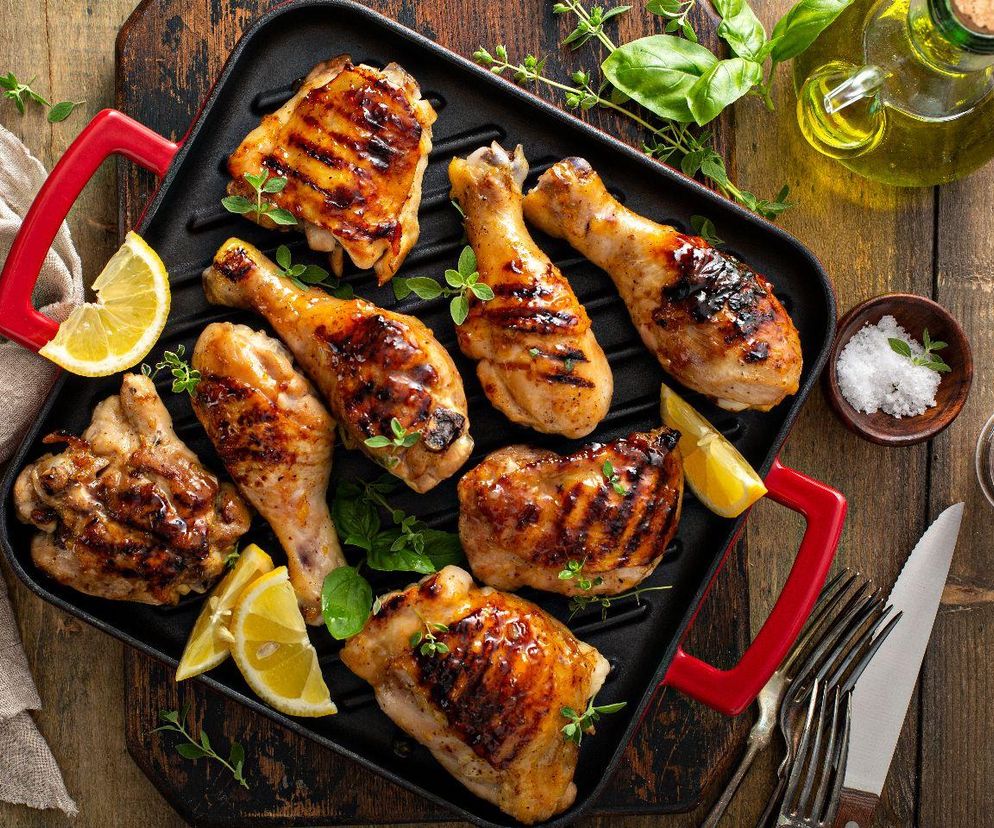 grillowane nóżki kurczaka