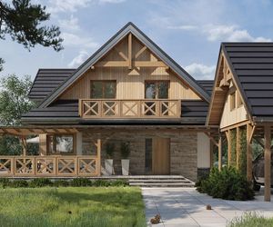 Tradycyjna architektura z nowoczesnymi dodatkami
