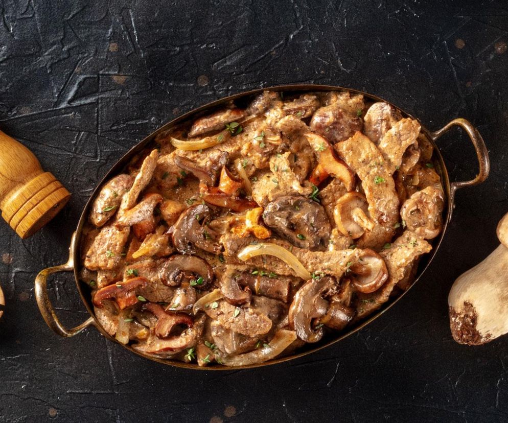 Polędwiczka w kremowym sosie grzybowym. Prosty przepis, który zawsze się udaje