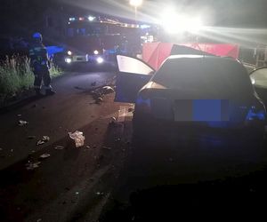  Śmiertelny wypadek pod Sieradzem. 23-letnia kobieta nie żyje [ZDJĘCIA].