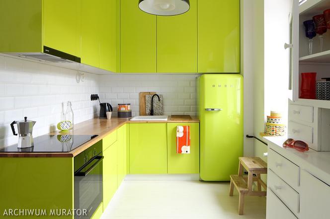 Kolorowa kuchnia - kolor zielony
