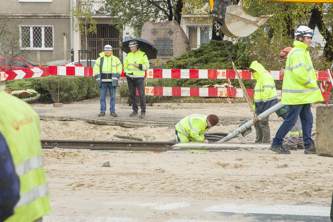 Awaria wodociągów w alei Waszyngtona