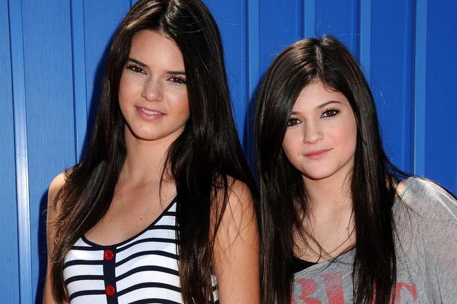 Kendall Jenner i Kylie Jenner w młodości