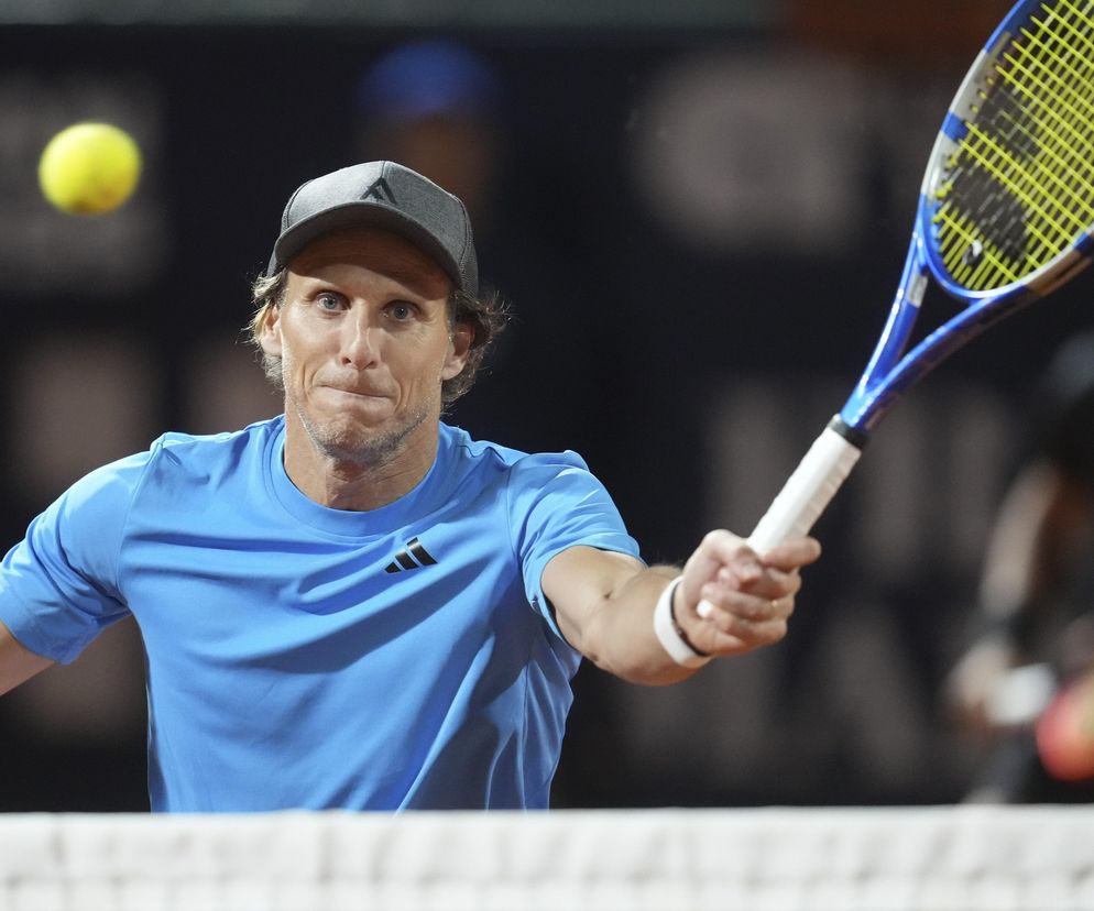 Tenis, Diego Forlan, tenisista, piłkarz, ATP Challenger, Urugwaj, Montevideo