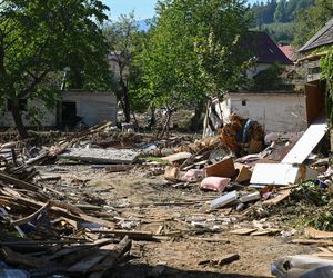 Skutki powodzi w Stroniu Śląskim