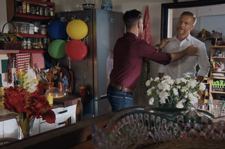 M jak miłość, odcinek 1691: Kamil (Marcin Bosak), Andrzej Budzyński (Krystian Wieczorek)